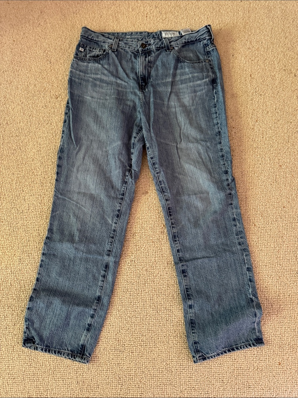AG Saige High-Rise Straight jeans